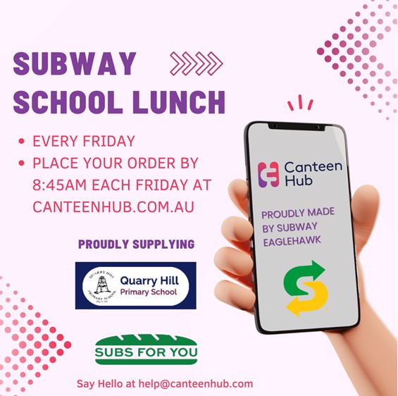 Subway Lunch